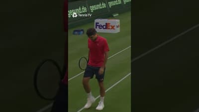 Federer's 2021 Return To Grass Before Wimbledon 🥹🌱