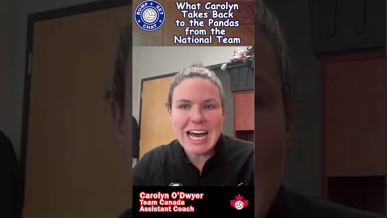 What does Canada's Asst vball coach bring back top her USPORTS team and they end up winning a NATTY