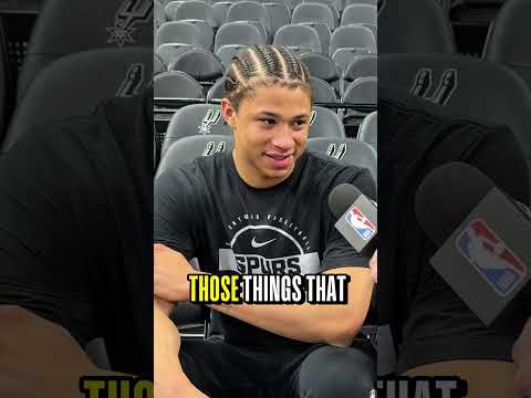 Kon Knueppel catches up with his fellow rookie classmates at the NBA Finals π€