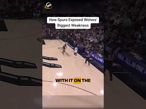 How the Spurs Trapped Ant and Broke Minnesota's Entire Offense