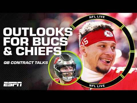 Patrick Mahomes IS the Chiefs! 🗣️ Outlooks for Chiefs + Baker Mayfield's extension talks | NFL Live