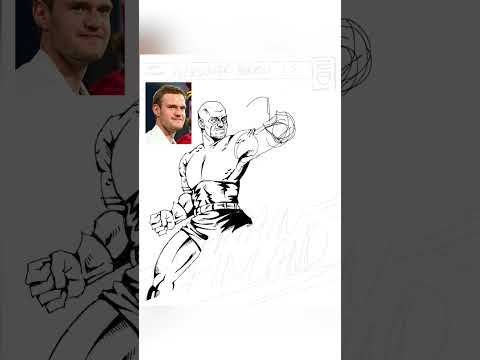The process of the "Captain Finland" poster 🇫🇮🎨
