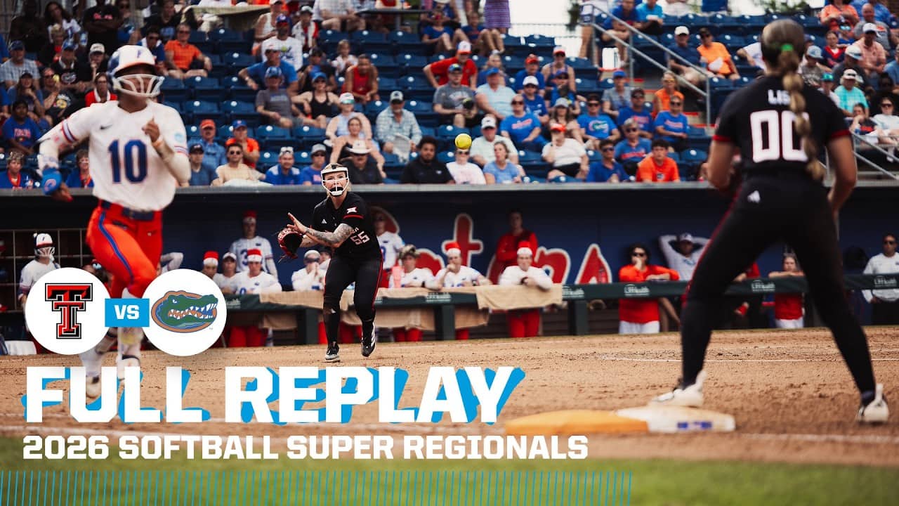 Texas Tech vs. Florida: 2026 NCAA softball super regionals Game 3 | FULL REPLAY