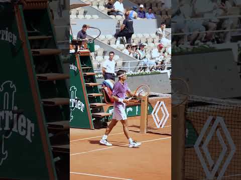 L'entrée des artistes 💫 #RolandGarros #tennis #sports