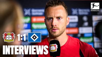 Final season match 🆚 HSV | Interview with Mark Flekken & Robert Andrich