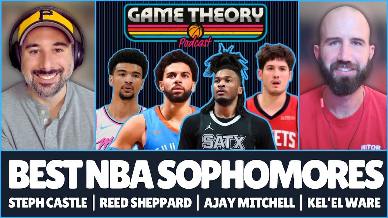NBA Sophomore Class Through 100 Games | Castle, Sarr, Risacher, Reed, more | Game Theory Podcast