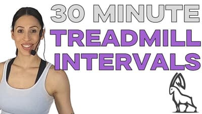 Build Speed! 🏃♀️ Treadmill Interval Workout | Follow Along with Coach Rachael