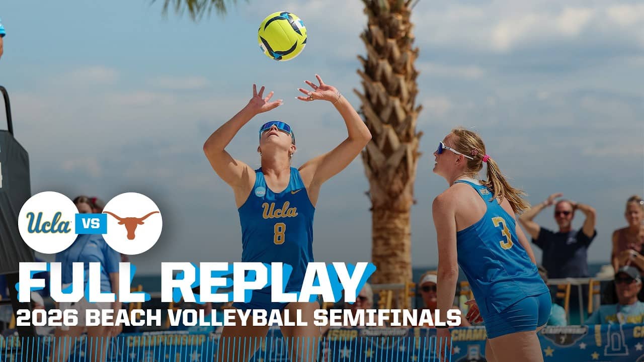 UCLA vs. Texas: 2026 NCAA beach volleyball semifinals | FULL REPLAY