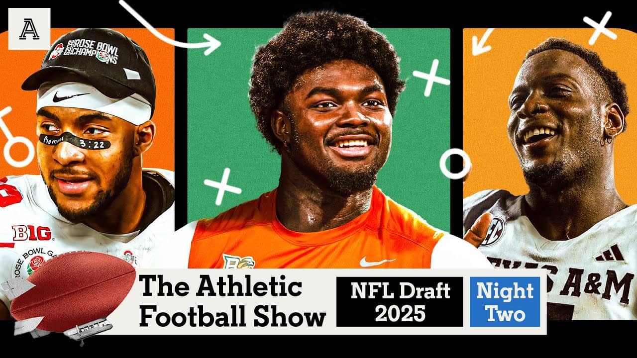 2025 NFL Draft, Day 2: Live pick-by-pick reaction and analysis w/ Dane Brugler