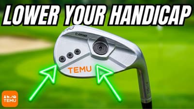 Golfers DO NOT Want To Admit This FAKE TEMU CLUB Is AMAZING!