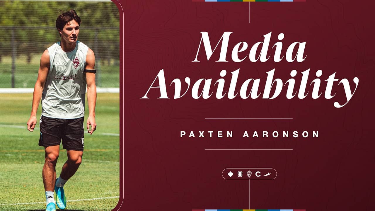 Media Availability | Paxten Aaronson on goals for second half of MLS season