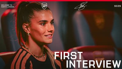 EXCLUSIVE | Selina Cerci's first interview for Arsenal