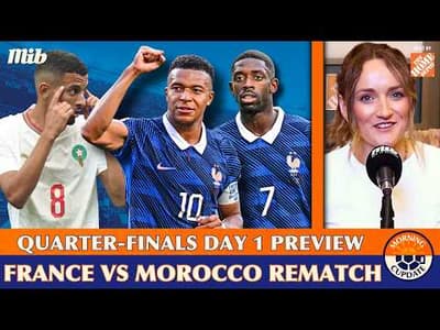 Can Morocco Upset France in a Rematch of the 2022 Semi-Final Match? & the Quarter-Final Bracket