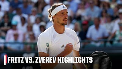 Quarterfinal: Taylor Fritz vs. Alexander Zverev | Full Highlights | 2026 Wimbledon