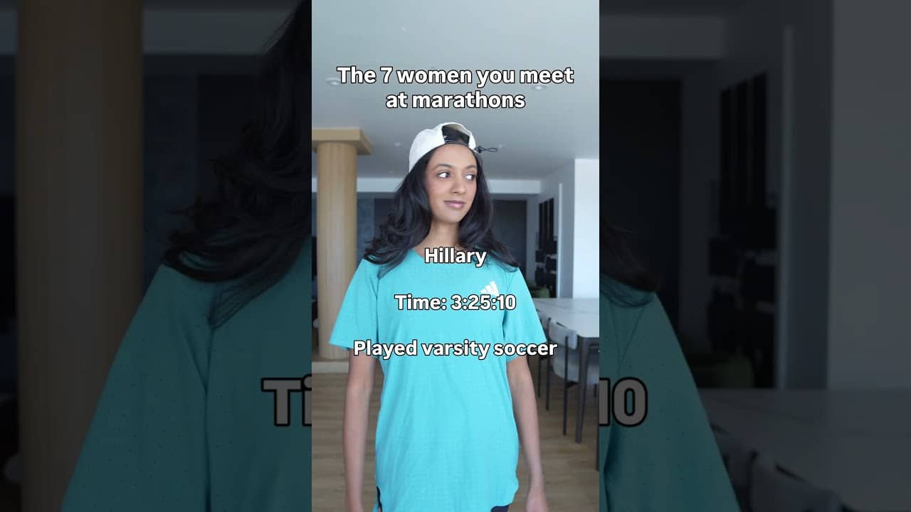 The seven women you meet at marathons #runningpodcast #runningshorts