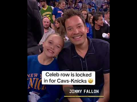 Celeb row at Cavs-Knicks š¤©