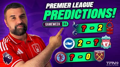 PREMIER LEAGUE PREDICTIONS WEEK 31
