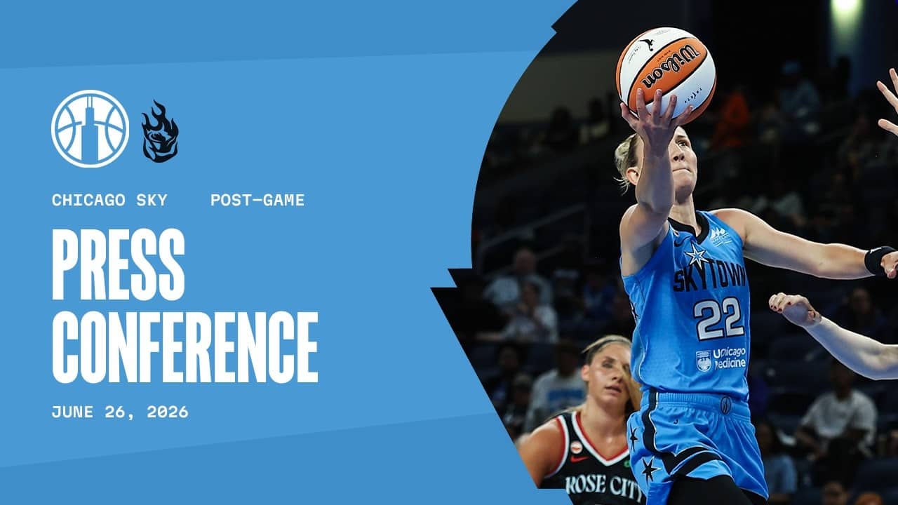 Post Game Press Conference | Sky vs Fire | June 26, 2026