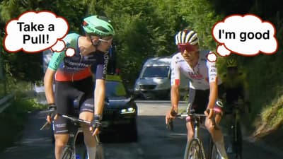 Isaac del Toro Plays Mindgames with Paul Seixas | Tour Auvergne - Rhône-Alpes 2026 Stage 6