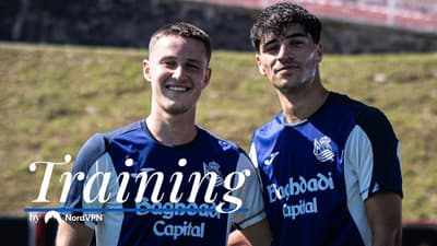 ENTRENAMIENTO | Sesión bajo el calor | Real Sociedad
