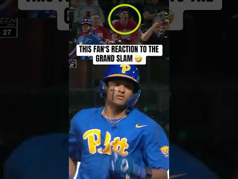 We’re in awe of Trey Fenderson too 🤯 #pitt #collegebaseball #baseball #grandslam #homerun
