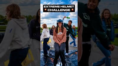 EXTREME HELMET CHALLENGE 😱💥