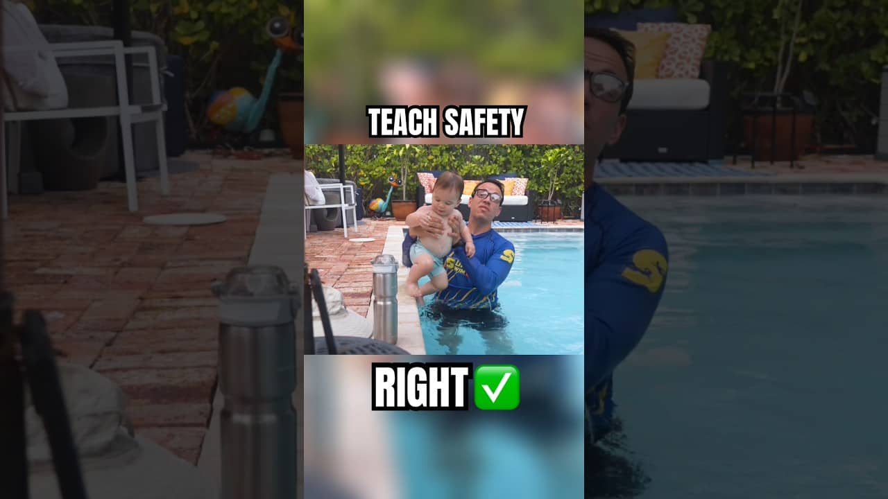 EASY SKILL TO MAKE SURE YOUR CHILD IS SAFE IN THE POOL