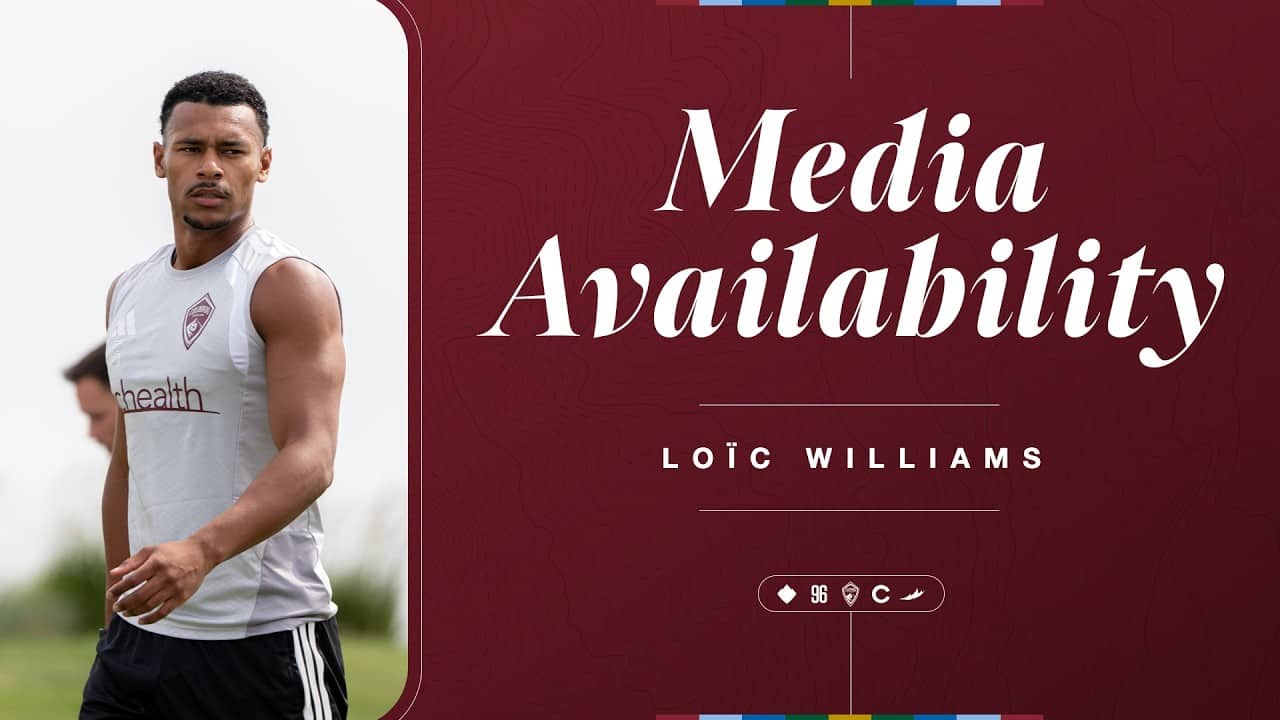 Media Availability | Loïc Williams on joining Rapids, potential debut in Juárez friendly