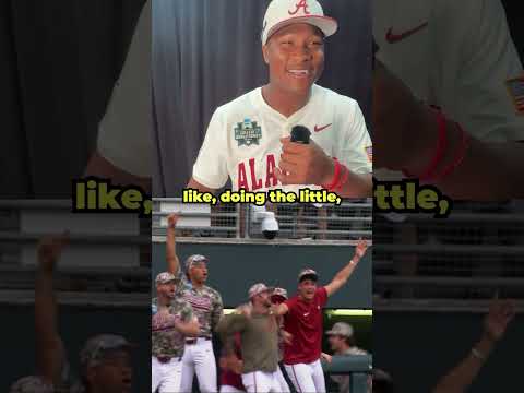Alabama baseball reacts to Jason Torres' grand slam in NCAA super regionals 💥 #shorts