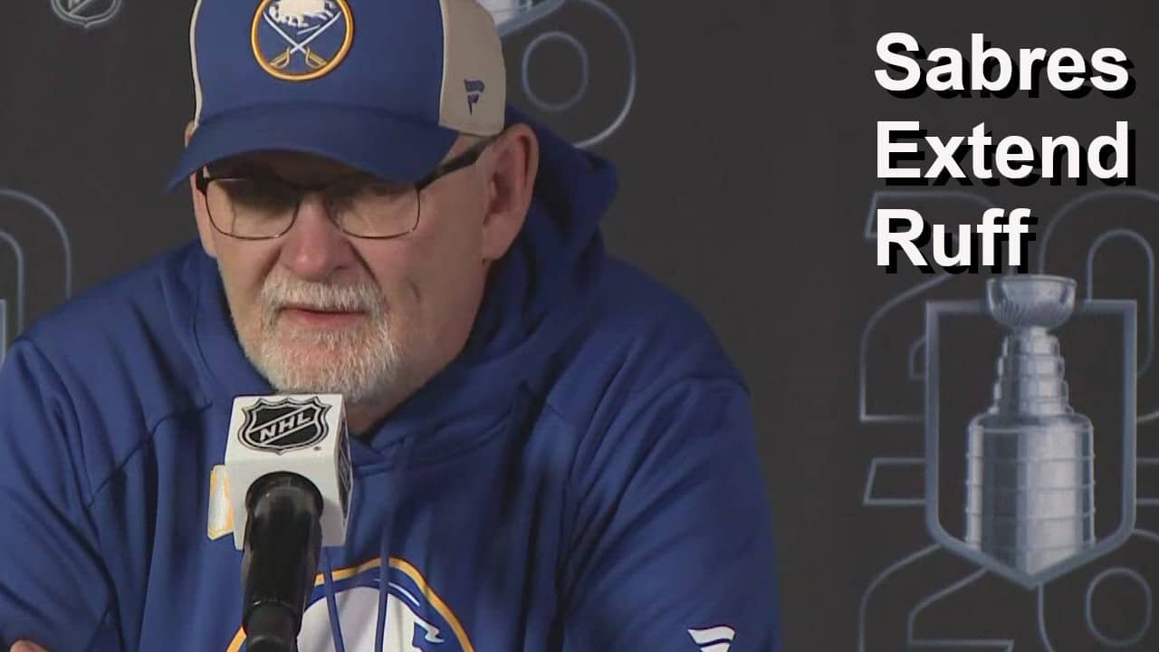 Sabres Extend Ruff, Makar Out, Devils Keeping Keefe as Coach, ths Malhotra Speculation