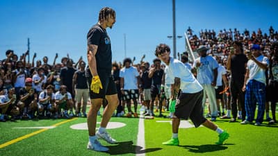 5'5" HOMELESS WR Cooks The Entire Hood! ($10,000 AZ 1on1's)