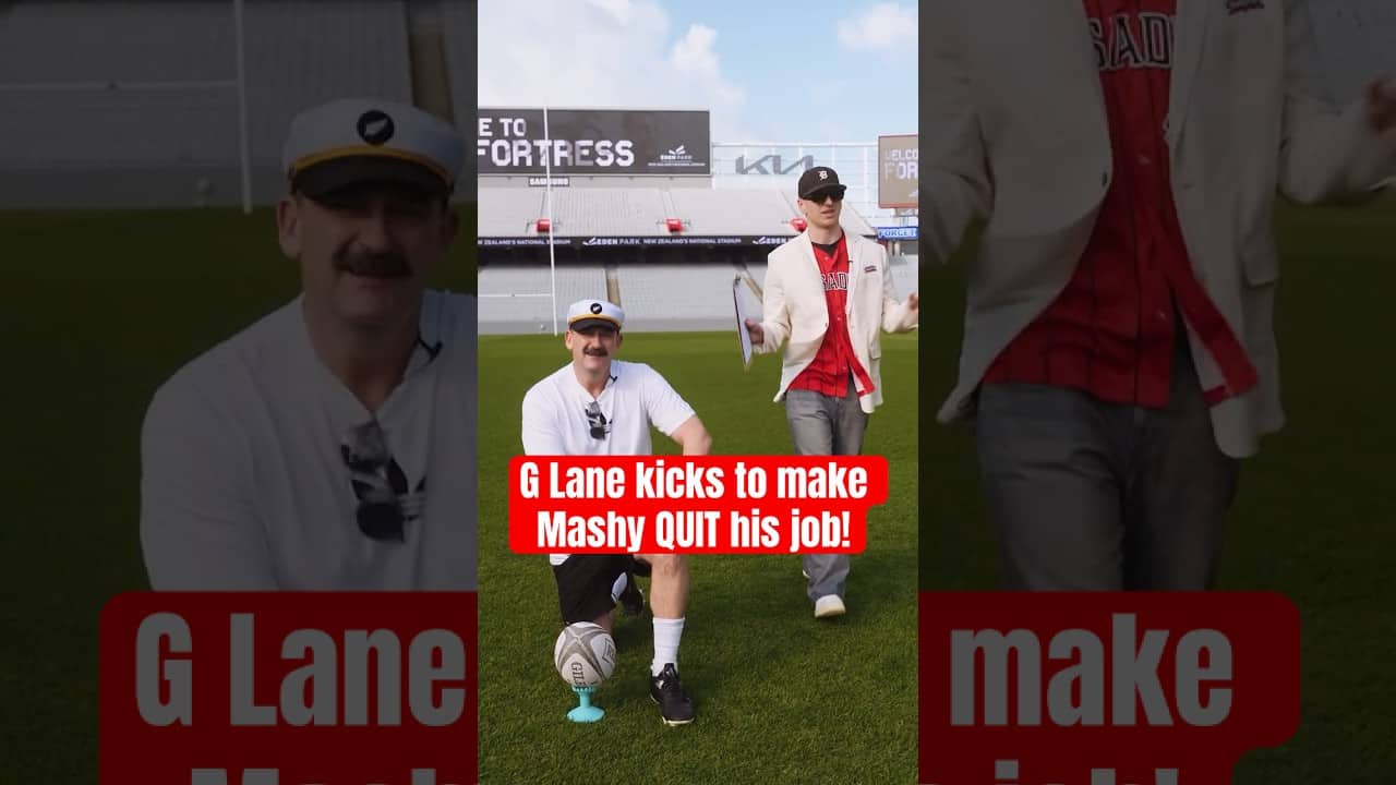 G Lane Kicks to make Mashy QUIT his job!