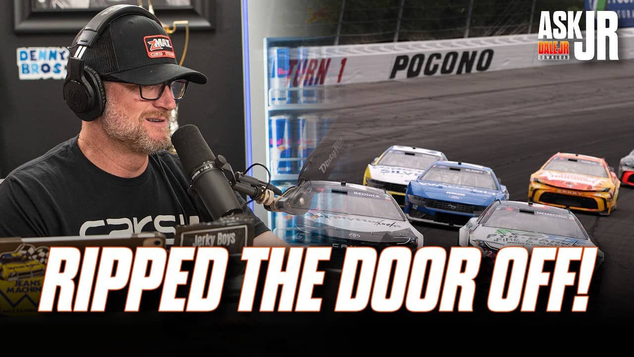 Dale Watched His Motorhome Get Damaged While He Was Calling The Race