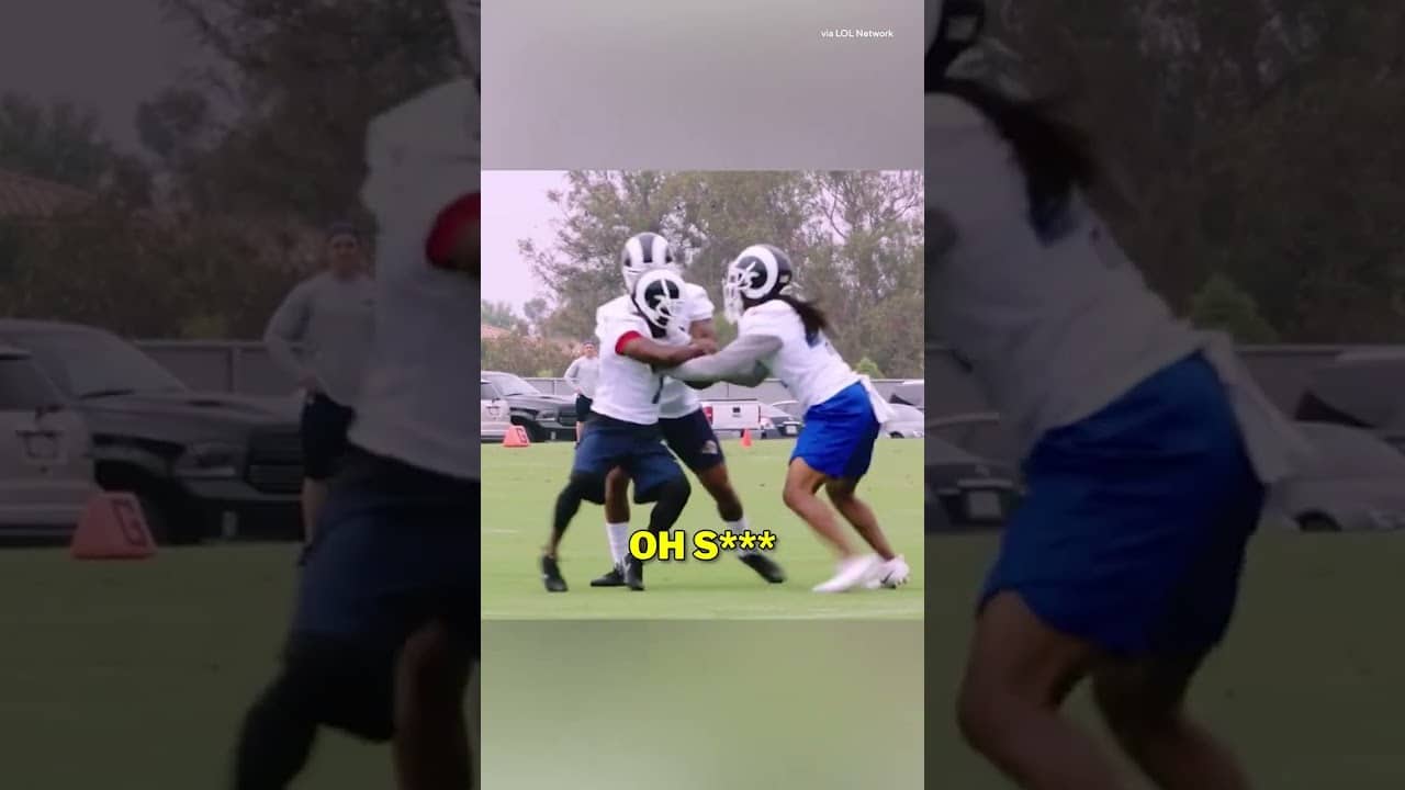Think he made the team? 💀