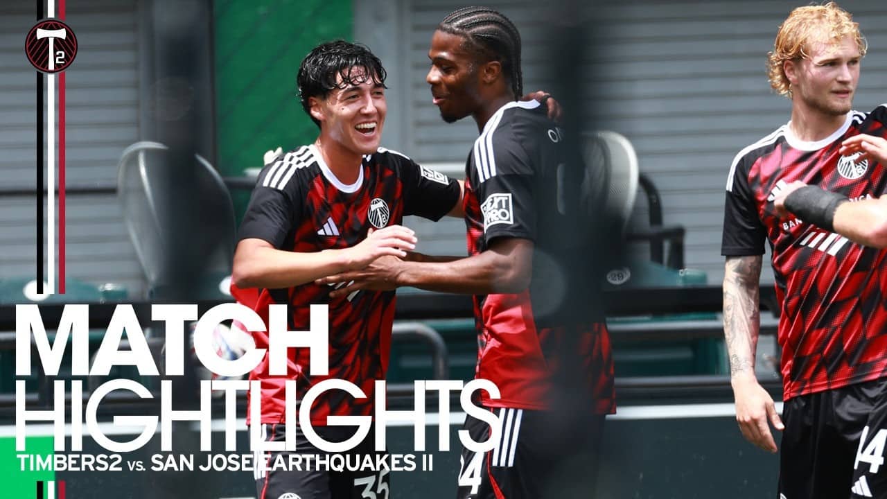HIGHLIGHTS | Timbers2 vs. San Jose Earthquakes II | June 27, 2026