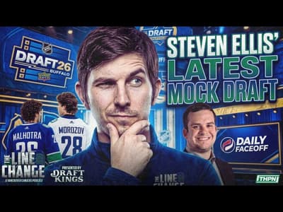 The Line Change Podcast: Episode 532 - Steven Ellis MOCK DRAFT: Canucks pick Malhotra & Morozov i...