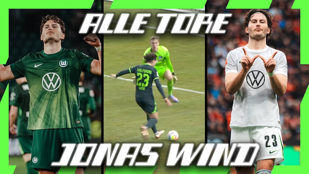 35 Tore in einem Video ⚽️🎥 | Best of Jonas Wind | Wölfe TV