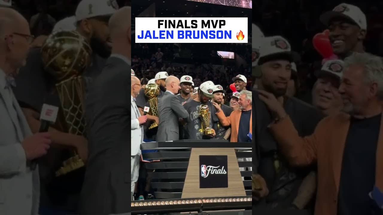 Jalen Brunson is your 2026 Finals MVP 😤