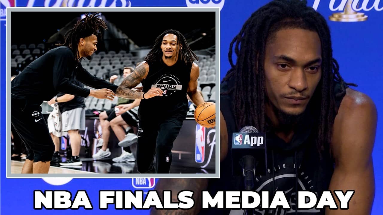 Devin Vassell on the Work Put In to Get to the NBA Finals