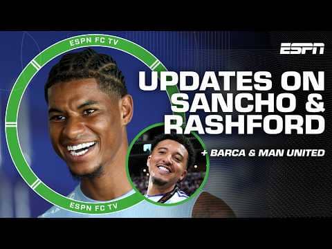 WHAT'S NEXT for Marcus Rashford + Jadon Sancho's exit from Manchester United | ESPN FC