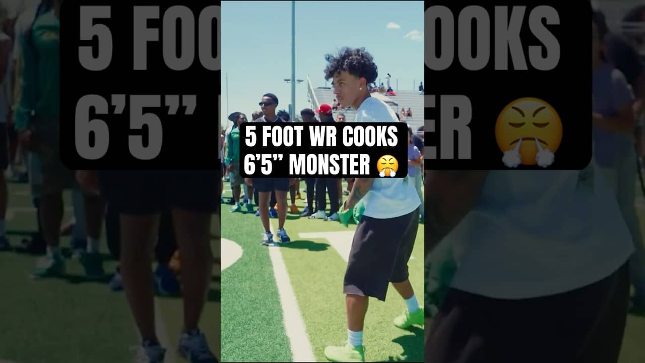 5 FOOT WR COOKS 6’5” MONSTER 😤