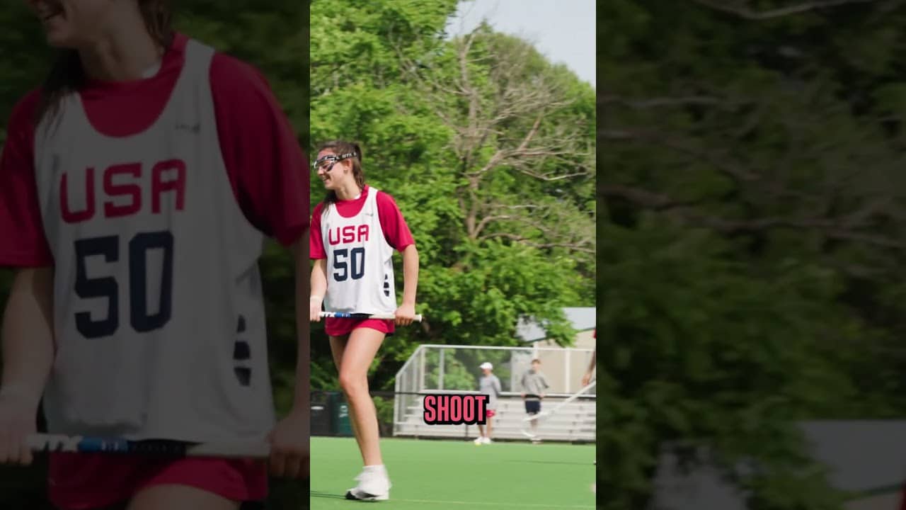 Chloe Humphrey mic’d up doesn’t disappoint 😆 #lacrosse