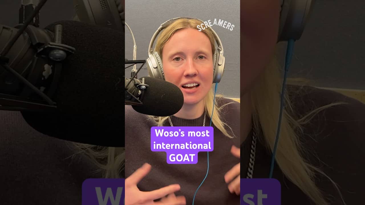 The international GOAT of women's football #woso #footballpodcast #womensfootball