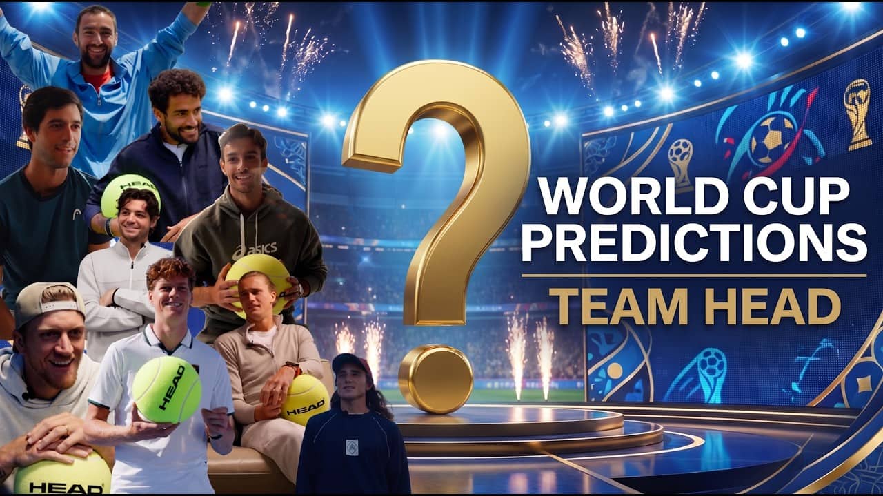 World Cup predictions with the Team HEAD players!