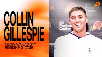 Collin Gillepsie on Re-Signing with Phoenix Suns & Personal Bond with The Valley