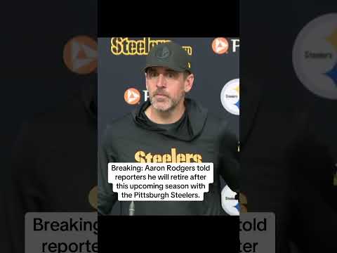Aaron Rodgers makes an announcement