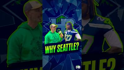 Emanuel Wilson: "This is my Dream Team"🏈 #nfl #seahawks #seattleseahawks