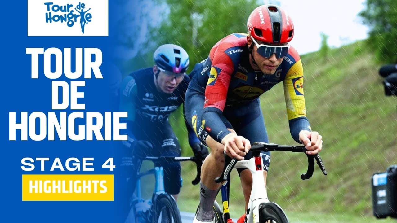 Rainy Breakaway Crash! | Tour de Hongrie 2026 | Stage 4 | Highlights