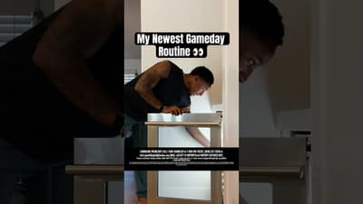 My Newest Gameday Routine 🥶 #DKPartner
