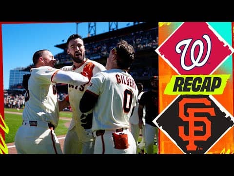 Nationals vs. Giants Game Highlights (6/10/26) | MLB Highlights